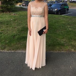 Champagne Color Dress